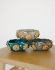 Flower Bowl || Burnt Blue