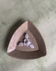 Jewelry Dish || Speckled Beige || Triangle