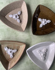 Jewelry Dish || Speckled Beige || Triangle