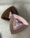 Jewelry Dish || Speckled Beige || Triangle