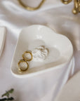 Jewelry Dish || White || Heart