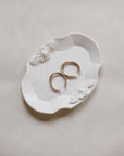 Jewelry Dish || White || Oval