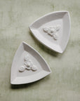 Jewelry Dish || White || Triangle