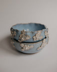 Leaf Flower Bowl || Sky Blue