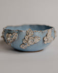 Leaf Flower Bowl || Sky Blue