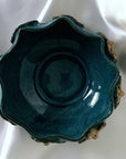 Flower Bowl || Deep Turquoise