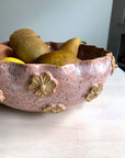 Oval Flower Bowl || Cherry Blossom Pink