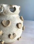 Lovers Vase || Speckled Cream